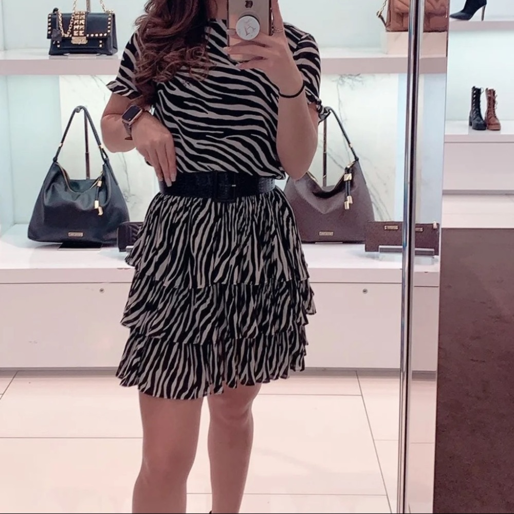 Michael Kors Zebra Print Dress